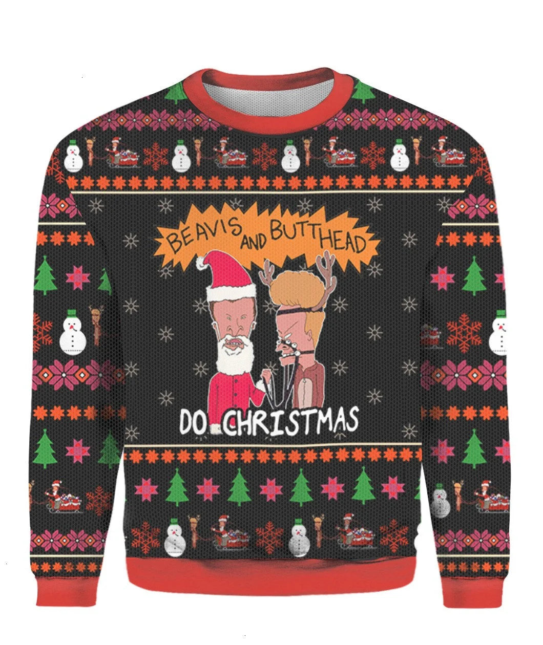 Frog pepe the the reason for this reason 3D Christmas Sweater - Holiday Gift product image 5