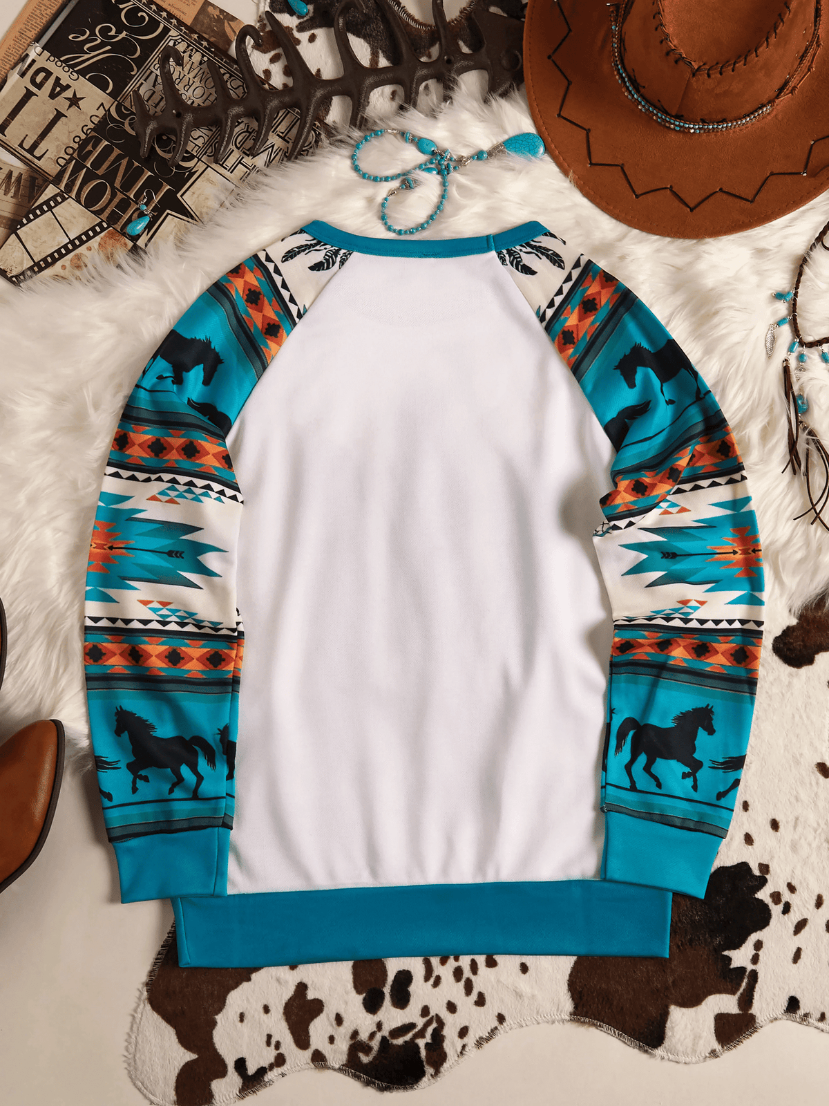 Western Ethnic Feather Native American #KV 3D Sweater - Gift Idea product image 3