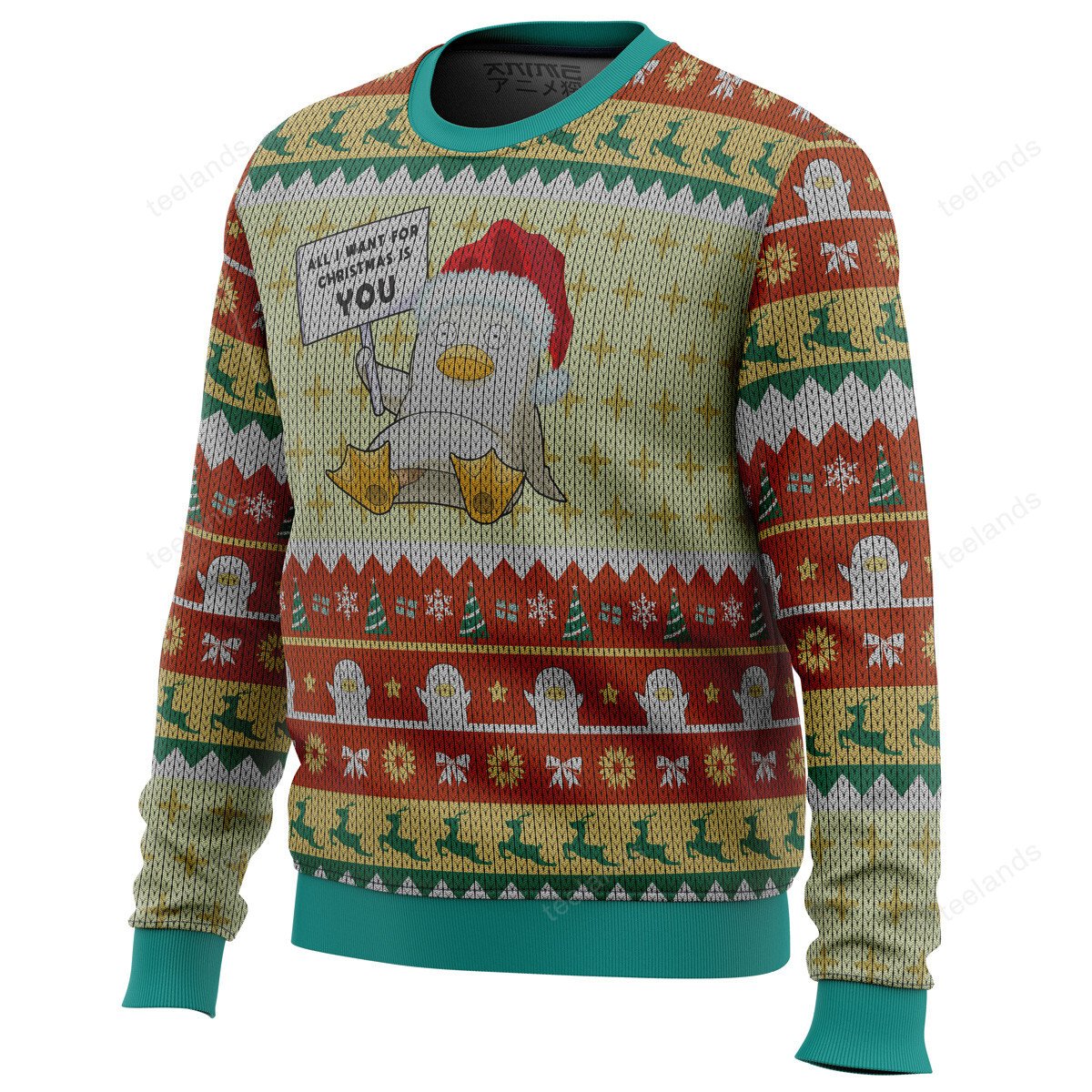 All i want for Christmas is you 3D Christmas Sweater - Holiday Gift product image 4