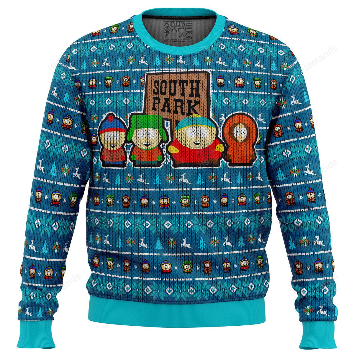 Ghost in the shell 3D Christmas Sweater - Holiday Gift product image 5