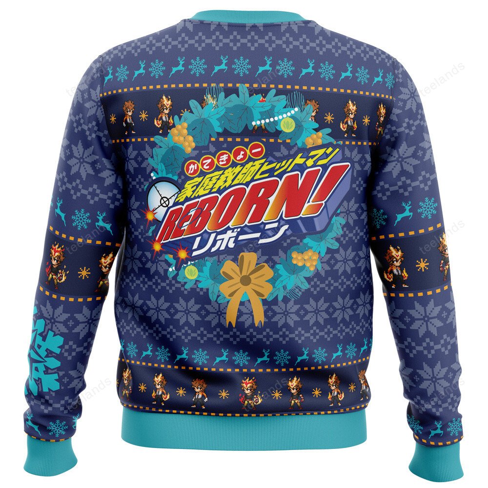 Tsunayoshi Sawada 3D Ugly Christmas Sweater - Holiday Gift product image 4