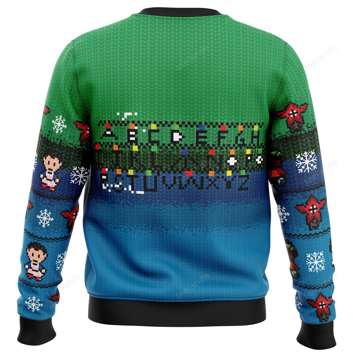Stranger Things 3D Ugly Christmas Sweater - Holiday Gift product image 4
