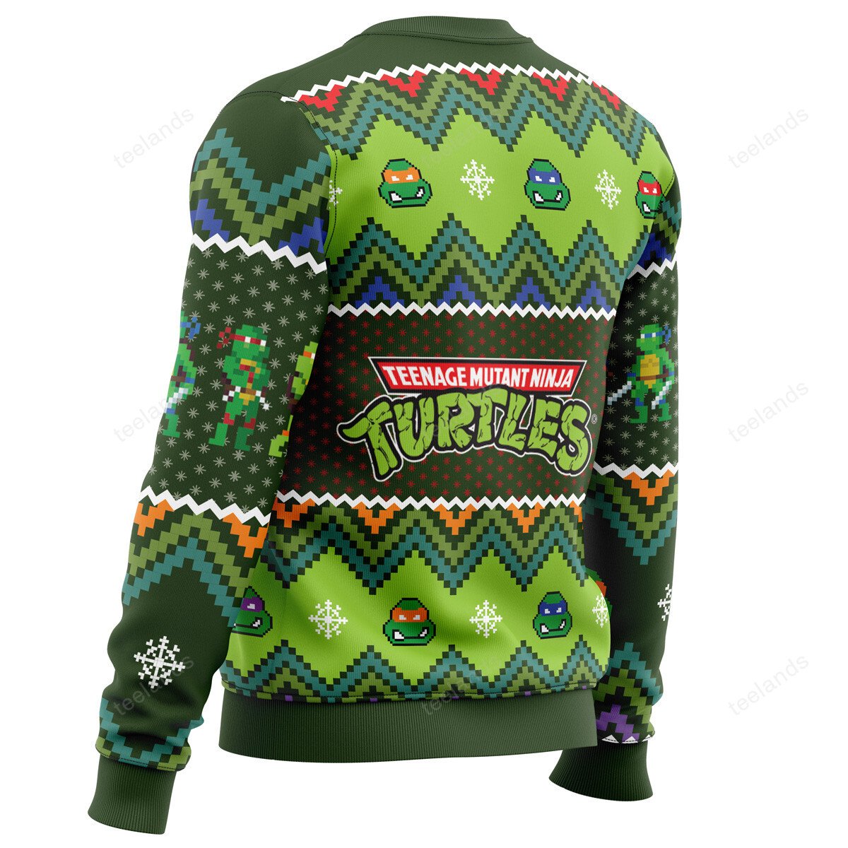 Teenage Mutant Ninja Turtles 3D Christmas Sweater - Holiday Gift product image 4