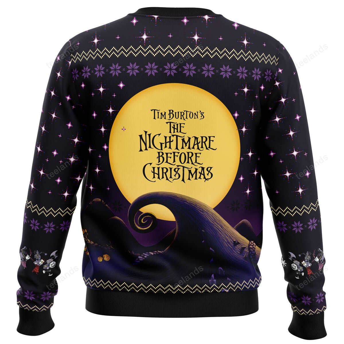 Jack skellington 3D Christmas Sweater - Holiday Gift product image 4