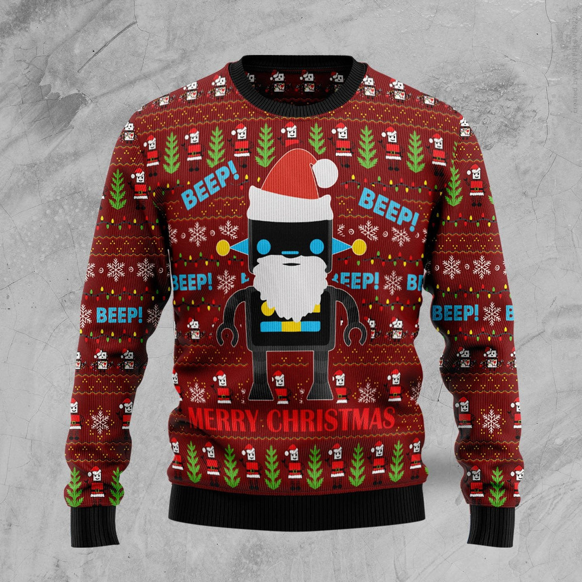 Cat caffeine 3D Christmas Sweater - Holiday Gift product image 5