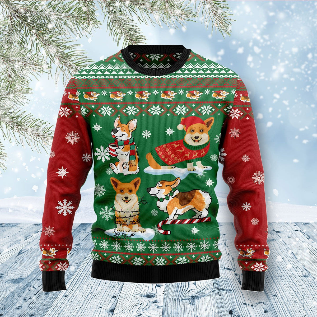 Butterfly galaxy 3D Christmas Sweater - Holiday Gift product image 5