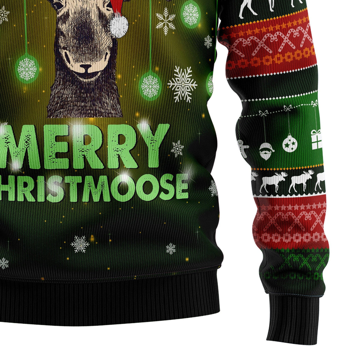 Merry christmoose 3D Christmas Sweater - Holiday Gift product image 4