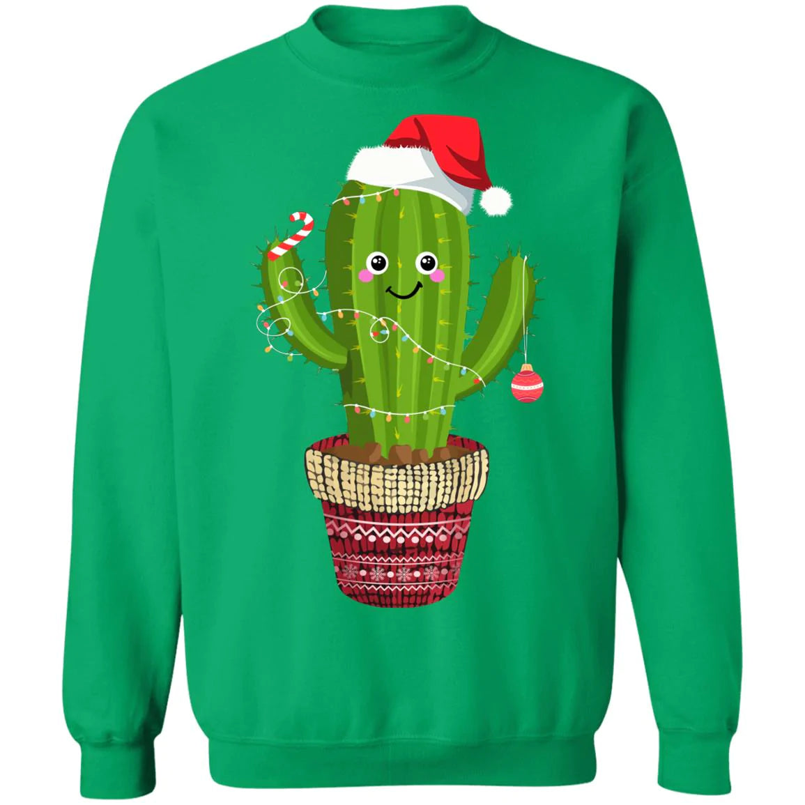 Cactus Christmas tree Christmas Sweater - Holiday Gift product image 3