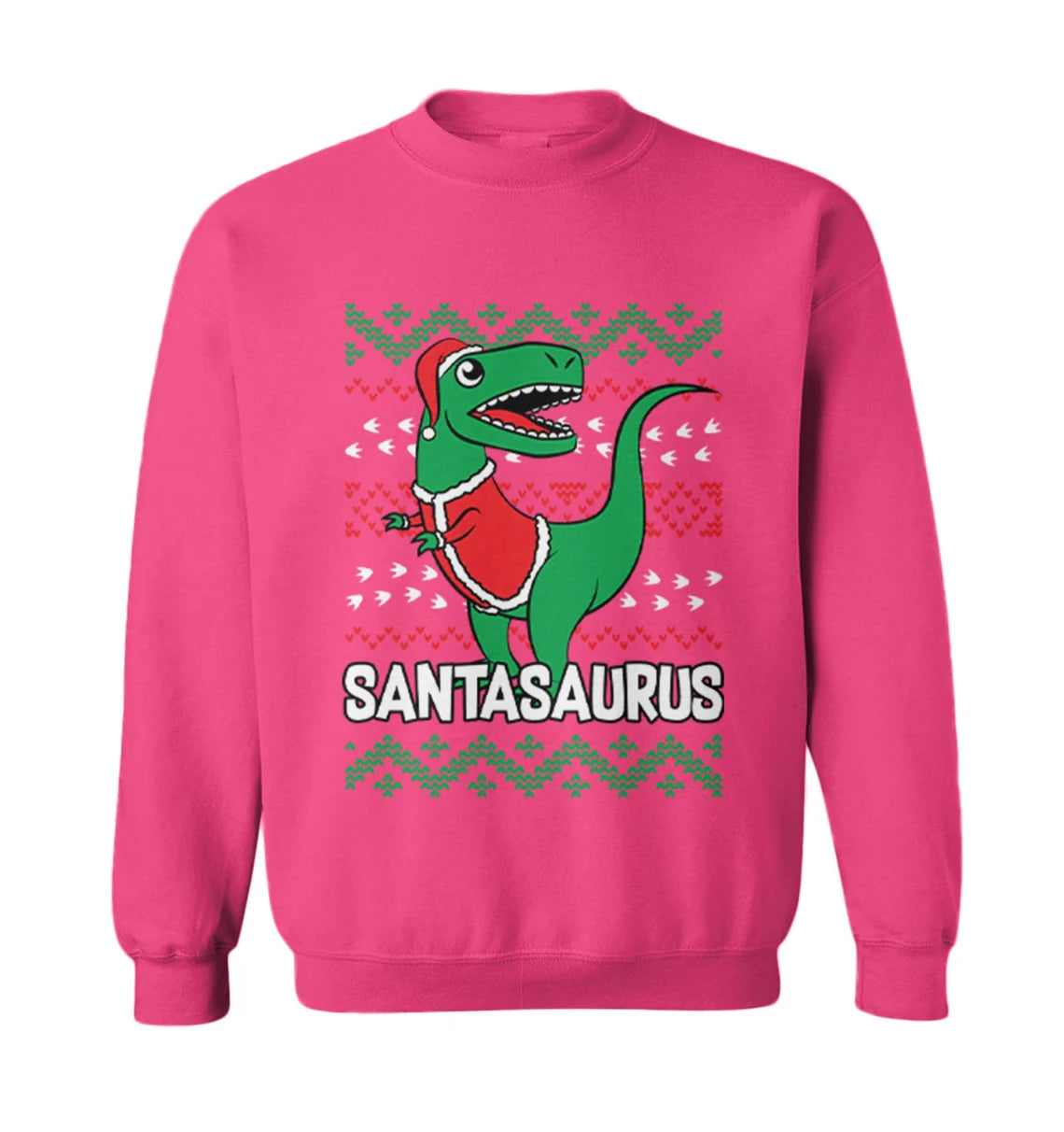 Santasaurus Rex Christmas Sweater - Holiday Gift product image 3