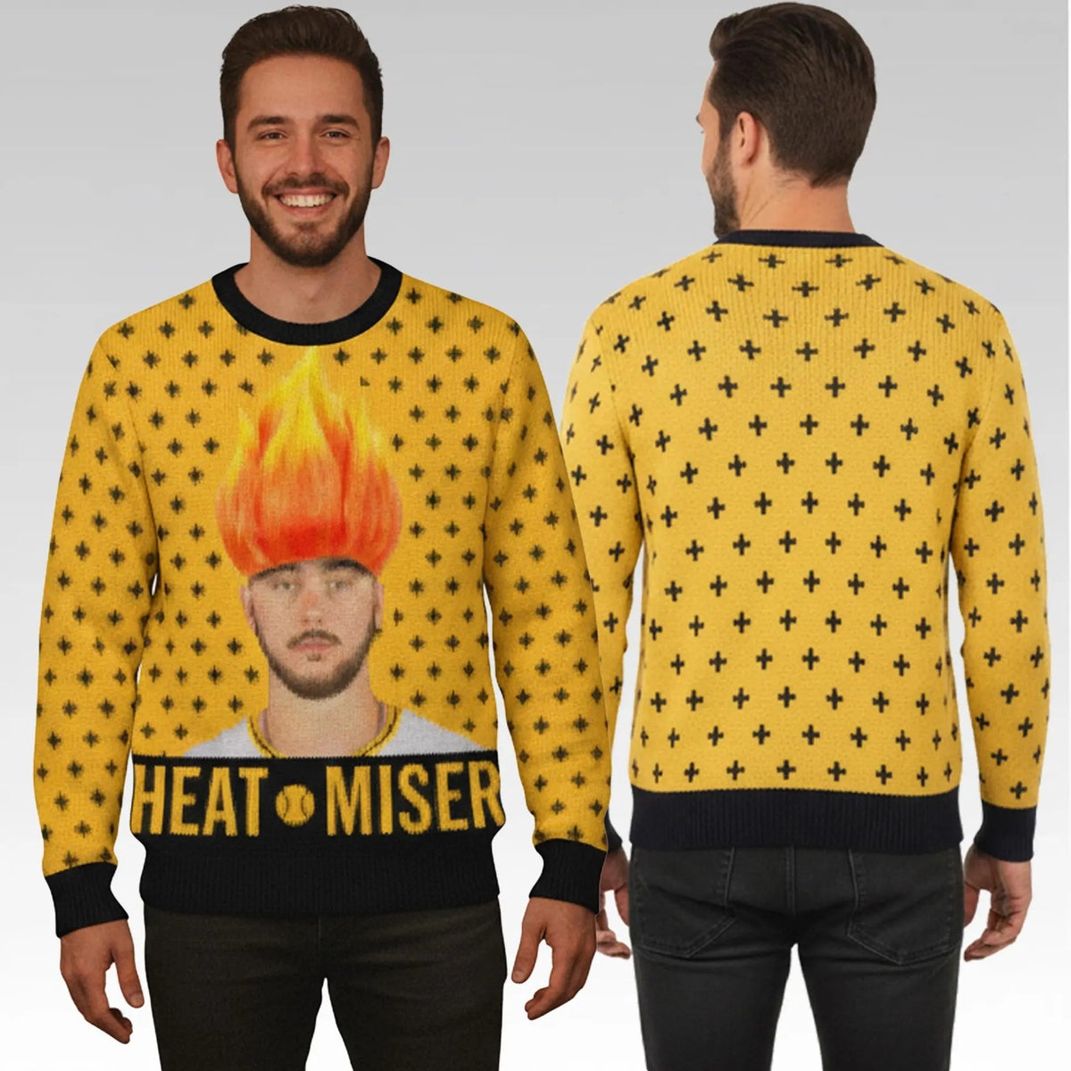 Paul Skenes Pittsburgh Pirates Heat Miser Ugly Christmas Sweater - Gift Idea product image