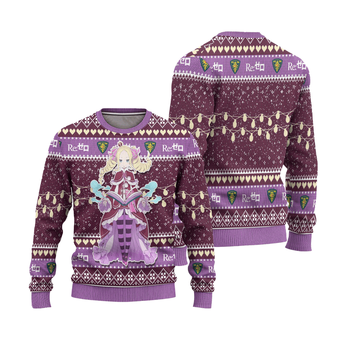 Beatrice 3D Ugly Christmas Sweater - Holiday Gift product image 3