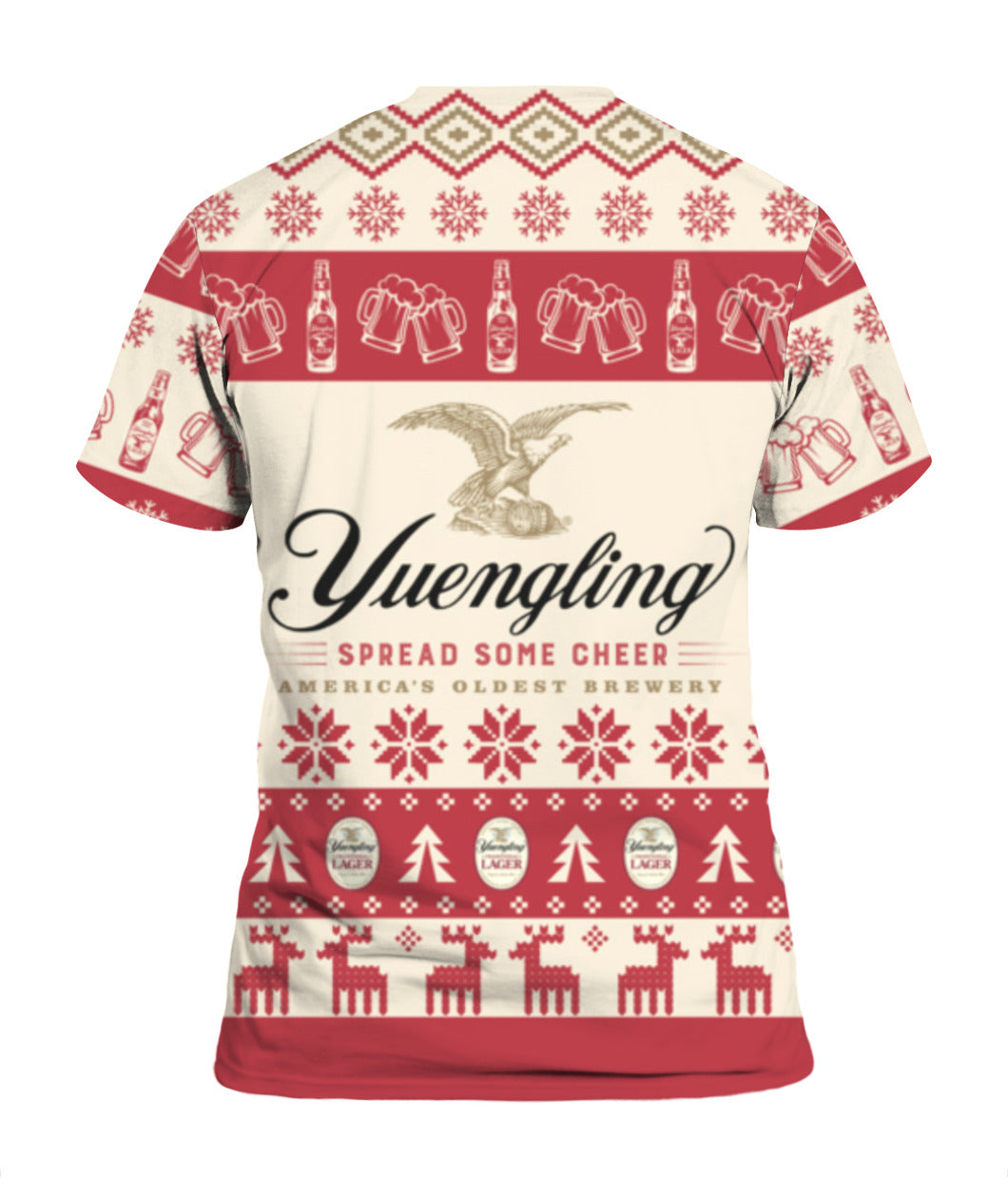 Yuengling spread some cheer 3D Christmas Sweater - Holiday Gift product image 4