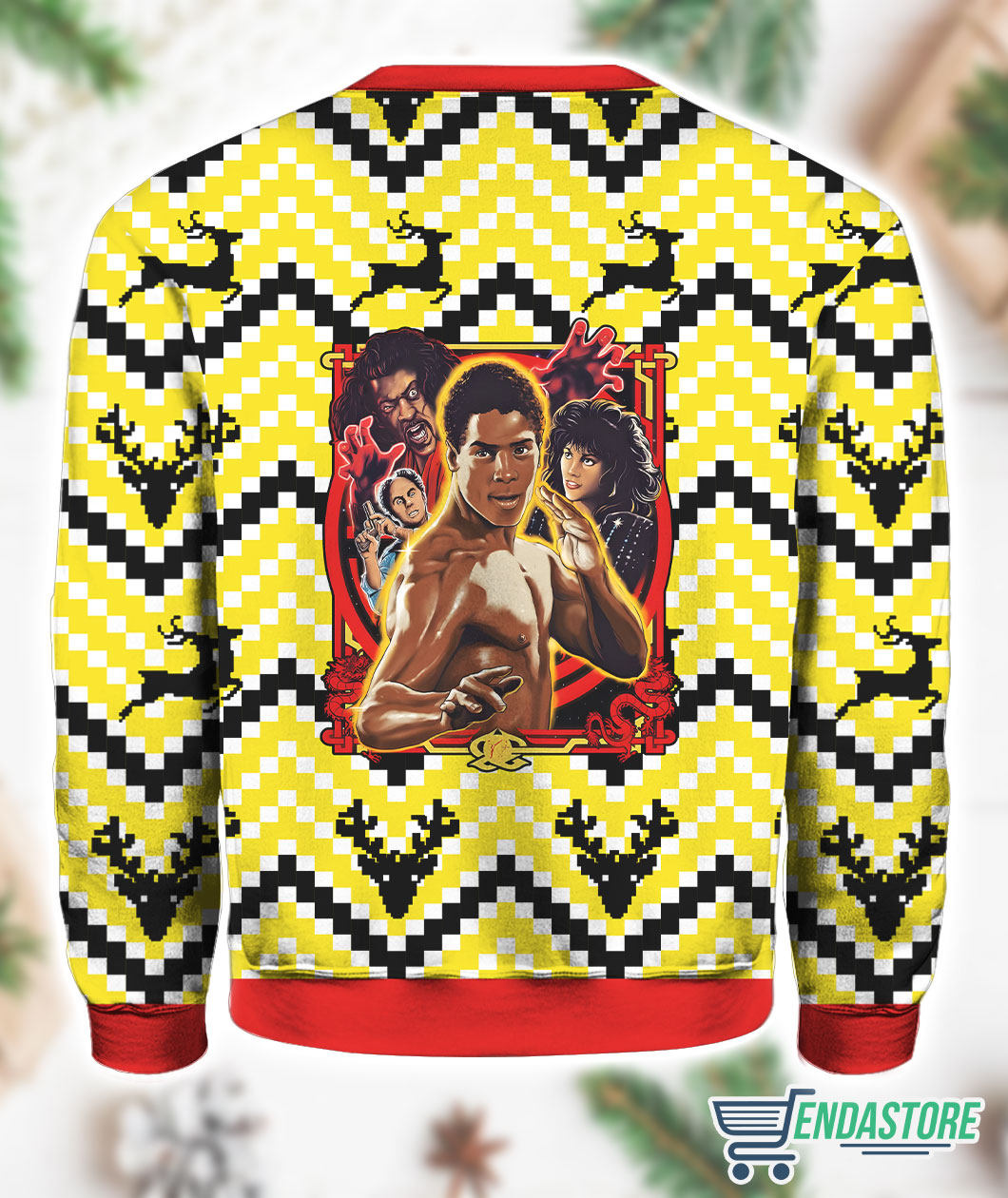 The Last Dragon 3D Ugly Christmas Sweater - Holiday Gift product image 4