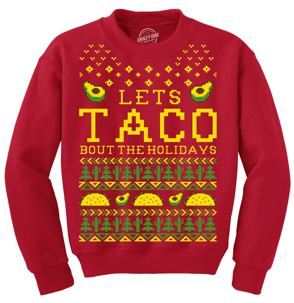 Let’s taco bout the holidays Christmas Sweater - Holiday Gift product image 2