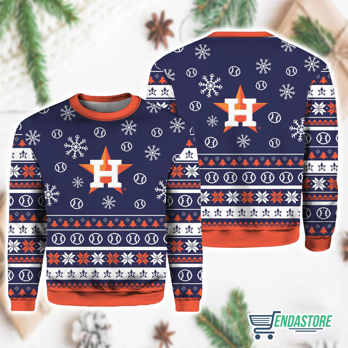 Astro Christmas in July 3D Ugly Christmas Sweater - Holiday Gift product image 4