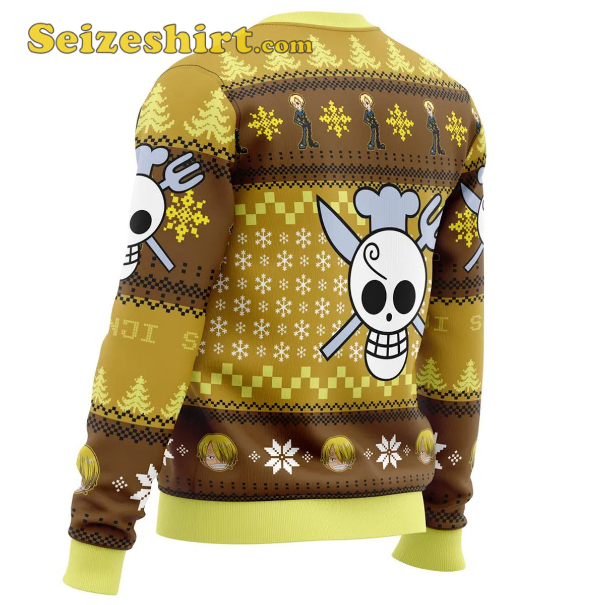 Beach Christmas Shanks One Piece Ugly Christmas Sweater - Holiday Gift product image 2