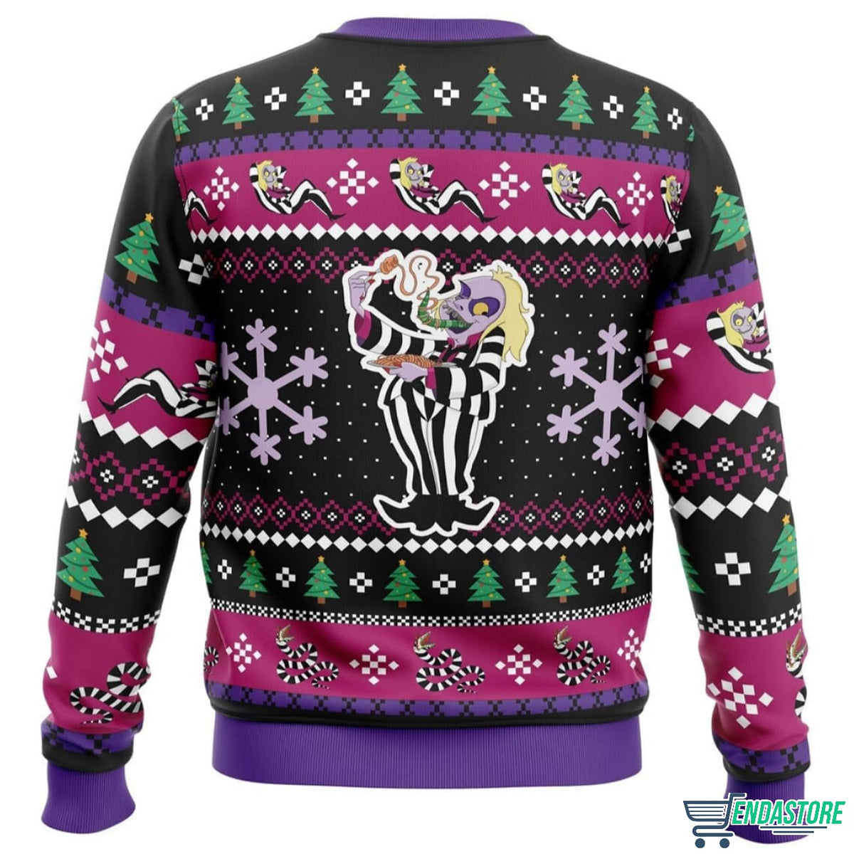 Beetleguise Beetlejuice 3D Christmas Sweater - Holiday Gift product image 2