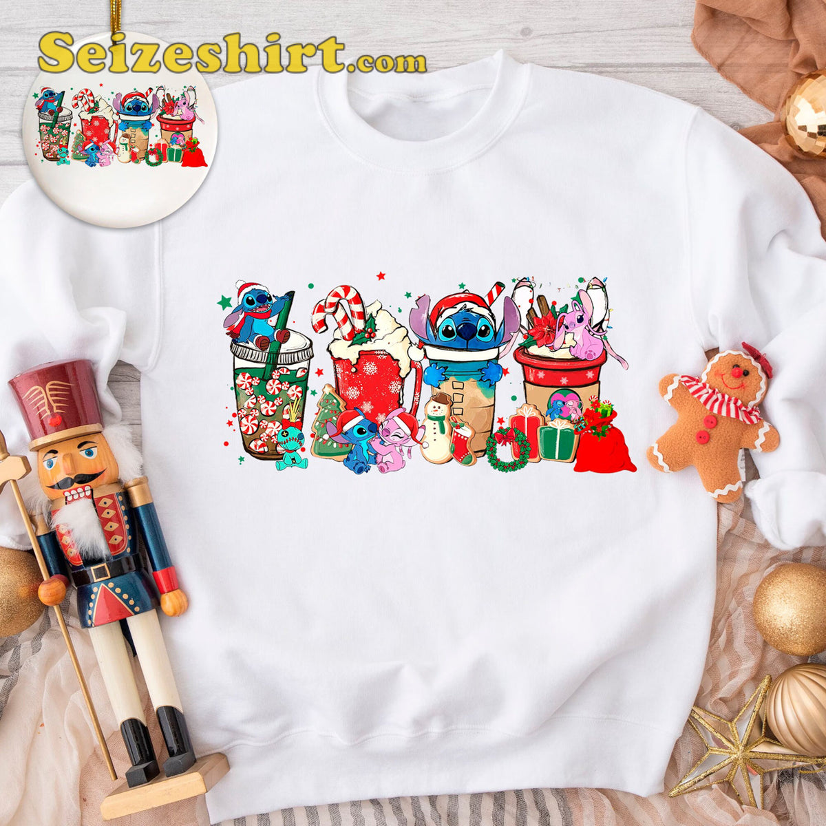 Bluey Monster And His Lovers Christmas Sweater - Holiday Gift product image