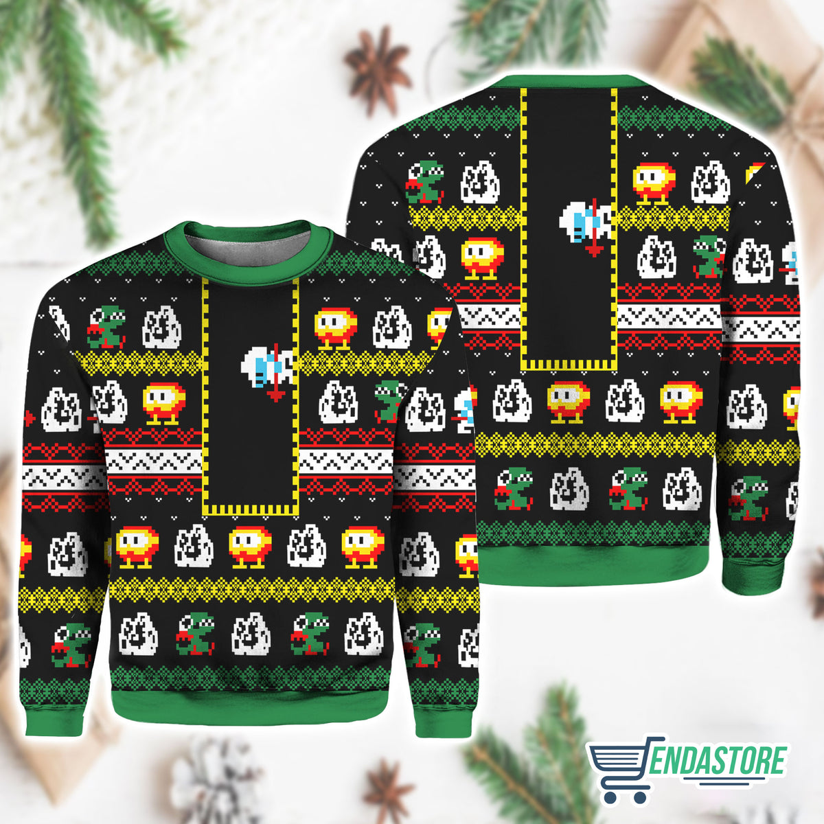 I Dig Dug 3D Ugly Christmas Sweater - Holiday Gift product image 3