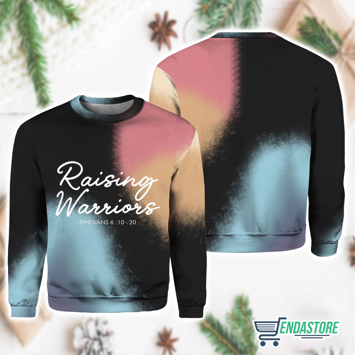 Raising Warriors Print Casual Sweatshirt 3D Sweater - Gift Idea product image 4