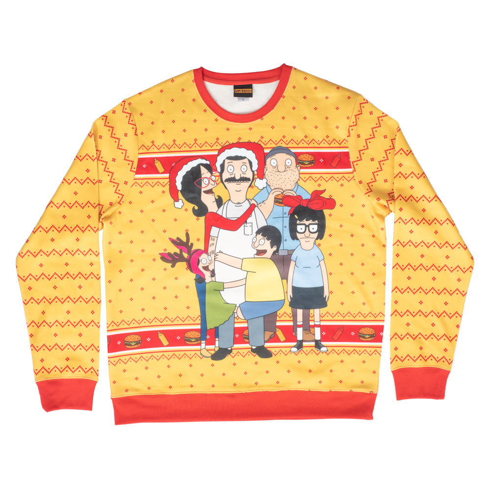 Bob's Burgers Family Hug Graphic Sweater - Gift for Family Celebrations product image 4