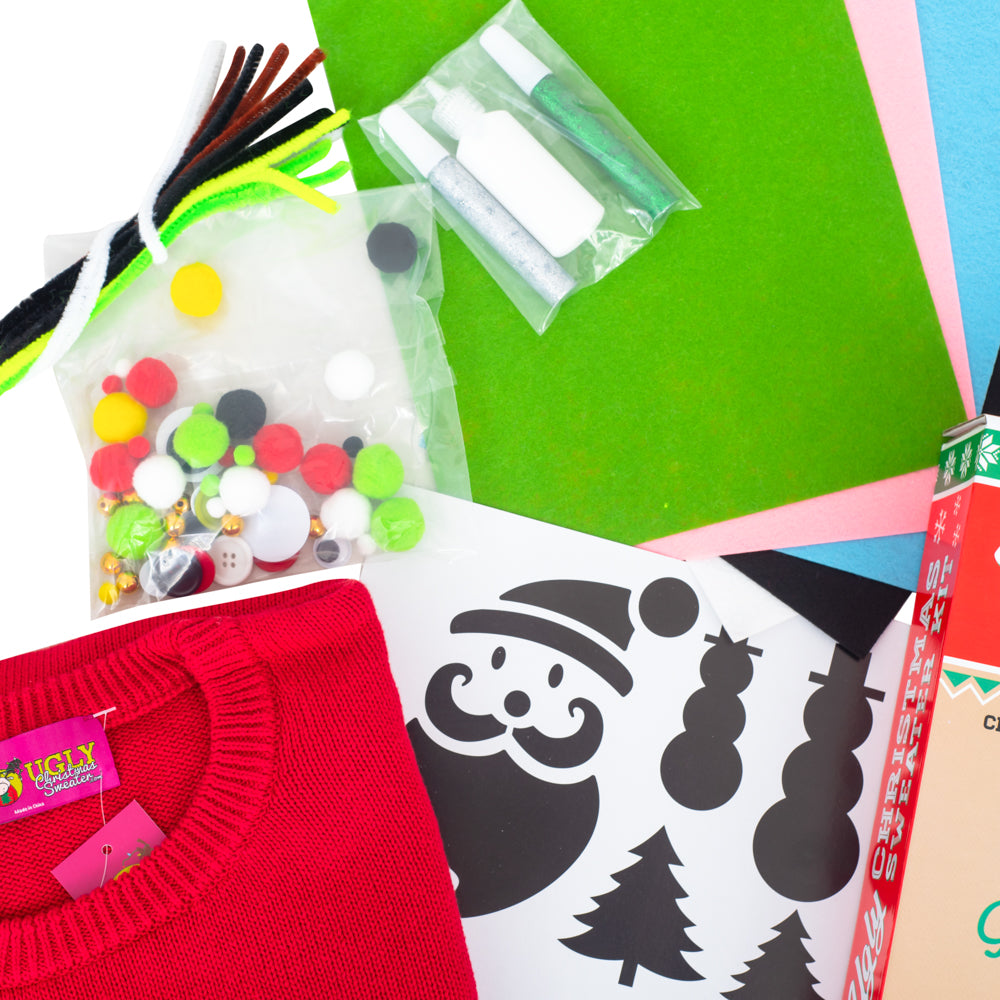 DIY Kit - Create Your Own Ugly Christmas Sweater - Holiday Gift product image 4