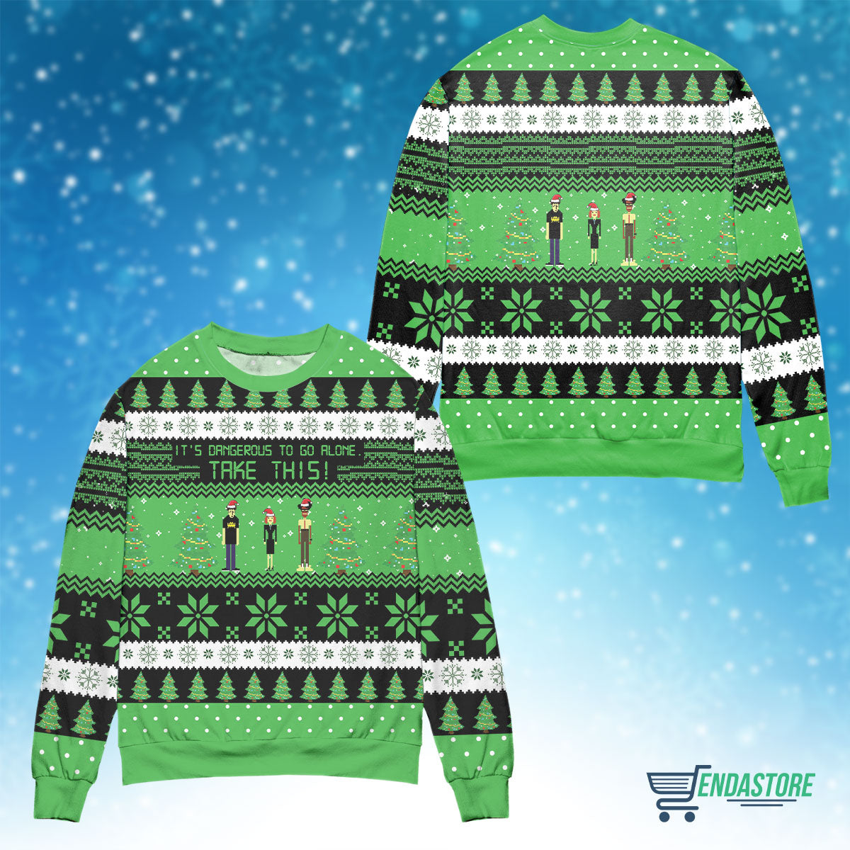 The IT crowd 3D Ugly Christmas Sweater - Holiday Gift product image 4