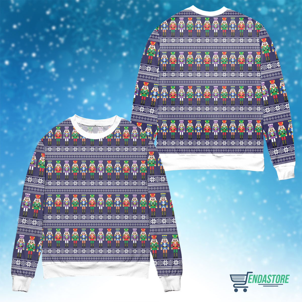 Son of a nutcracker 3D Christmas Sweater - Holiday Gift product image 4