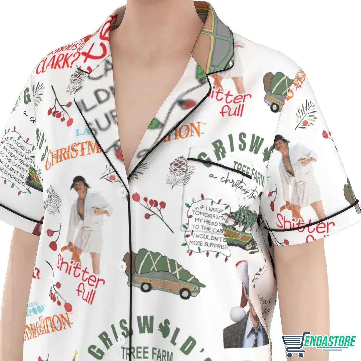 LS-National Lampoon’s Christmas Griswold Christmas Pajama Set 3D Christmas Sweater - Holiday Gift product image 4