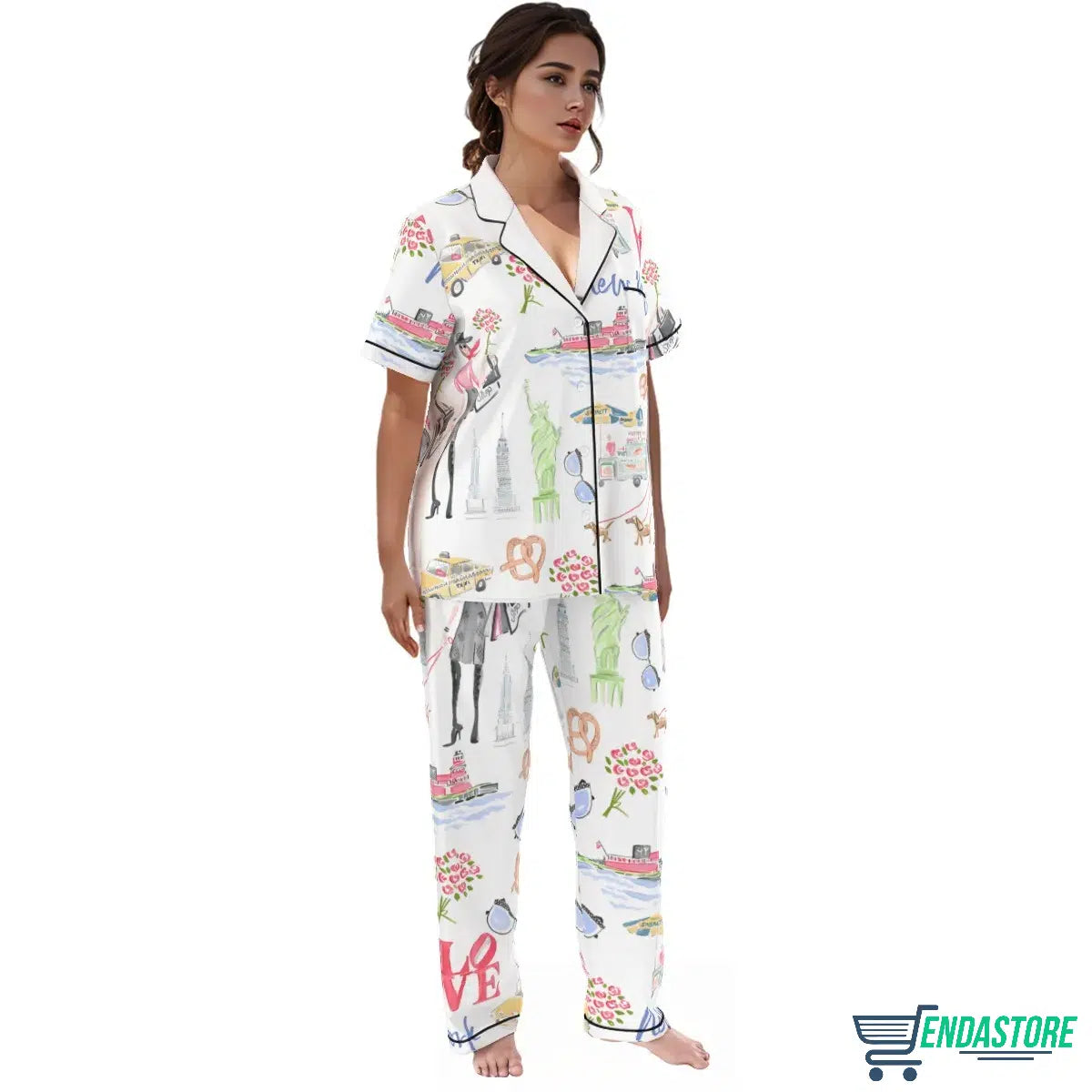 Long York Pajama Set 3D Sweater - Gift Idea product image 4