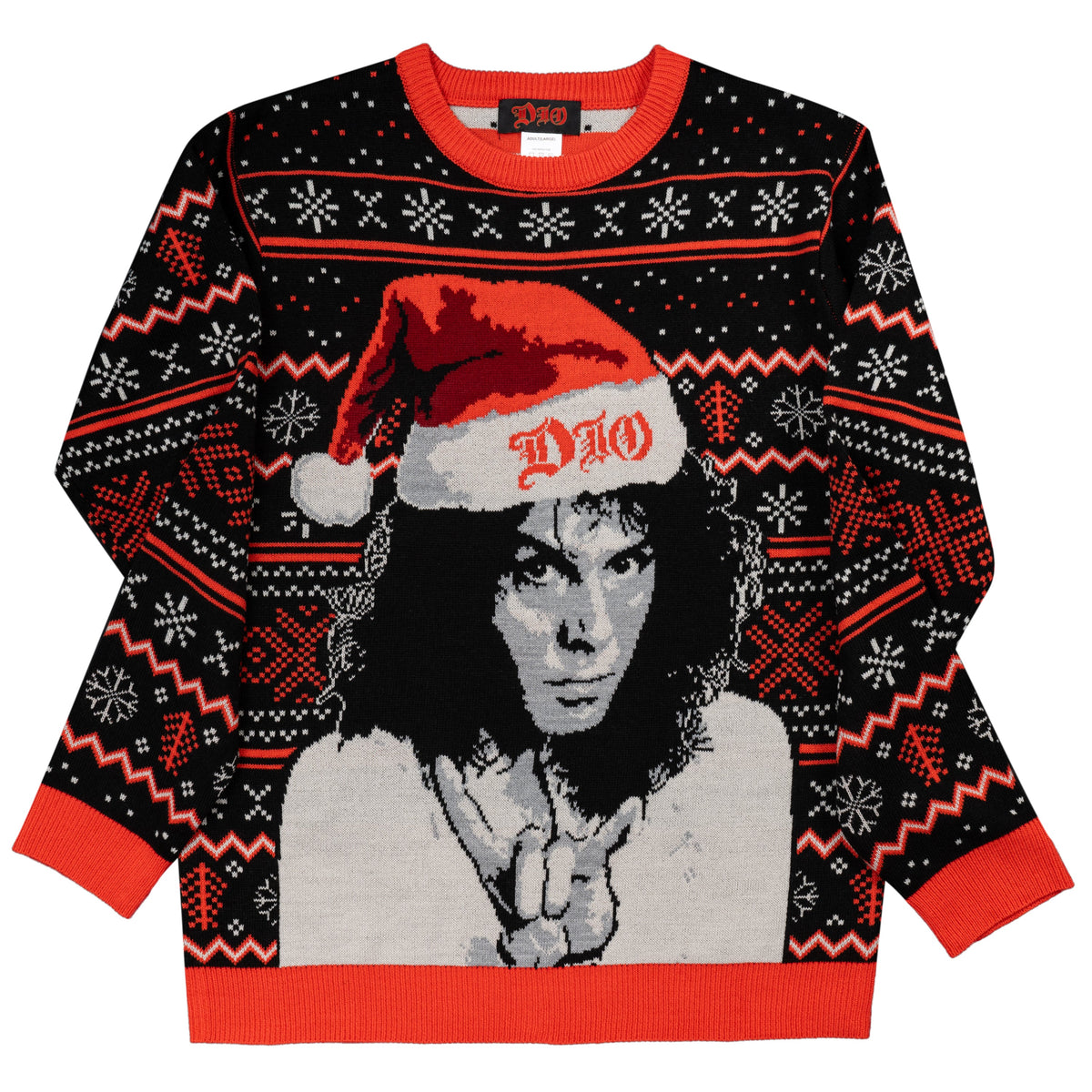 Dio "Rock The Halls" Ugly Christmas Sweater - Holiday Gift product image 4