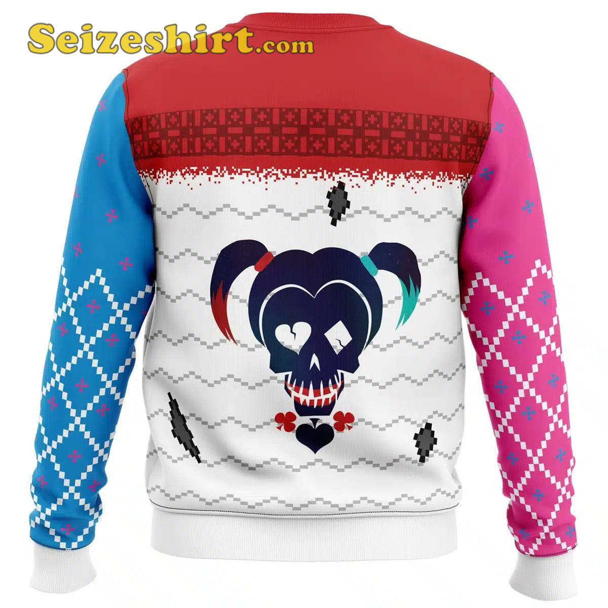 Seizeshirt Harley Quinn Suicide Squad For Gift Ugly Christmas Sweater - Gift Idea product image 2