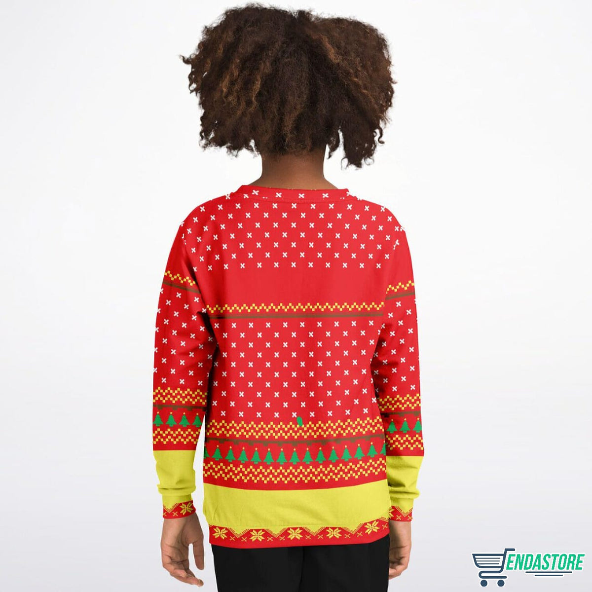 Too Lit To Quit Youth 3D Ugly Christmas Sweater - Gift Idea product image 2