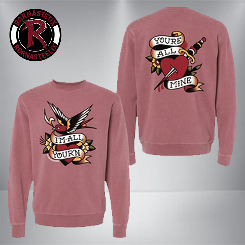 Tyler Childers I’m All Your’n Maroon Unisex Graphic Sweater - Gift Idea product image