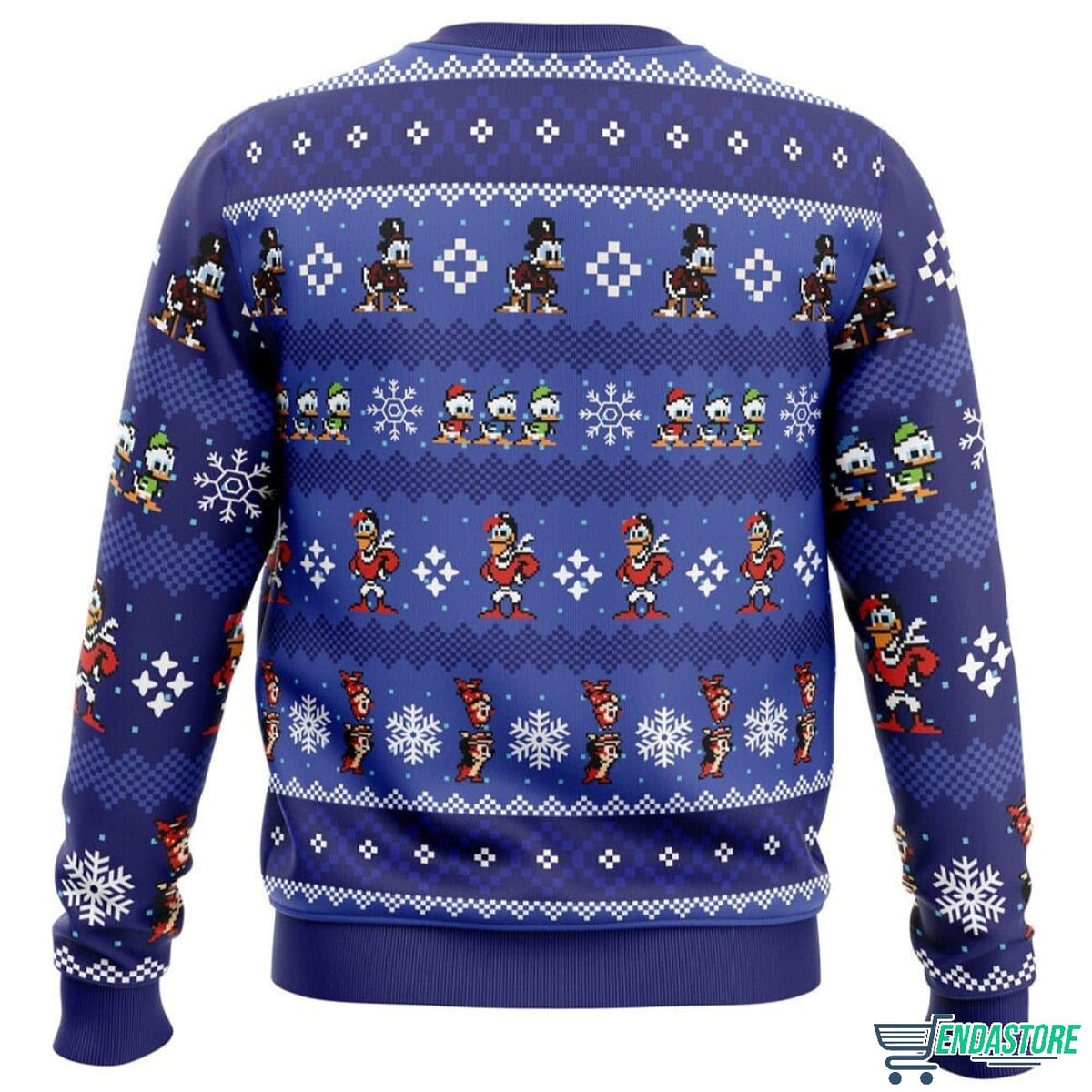 Uncle Scrooge DuckTales 3D Ugly Christmas Sweater - Holiday Gift product image 2