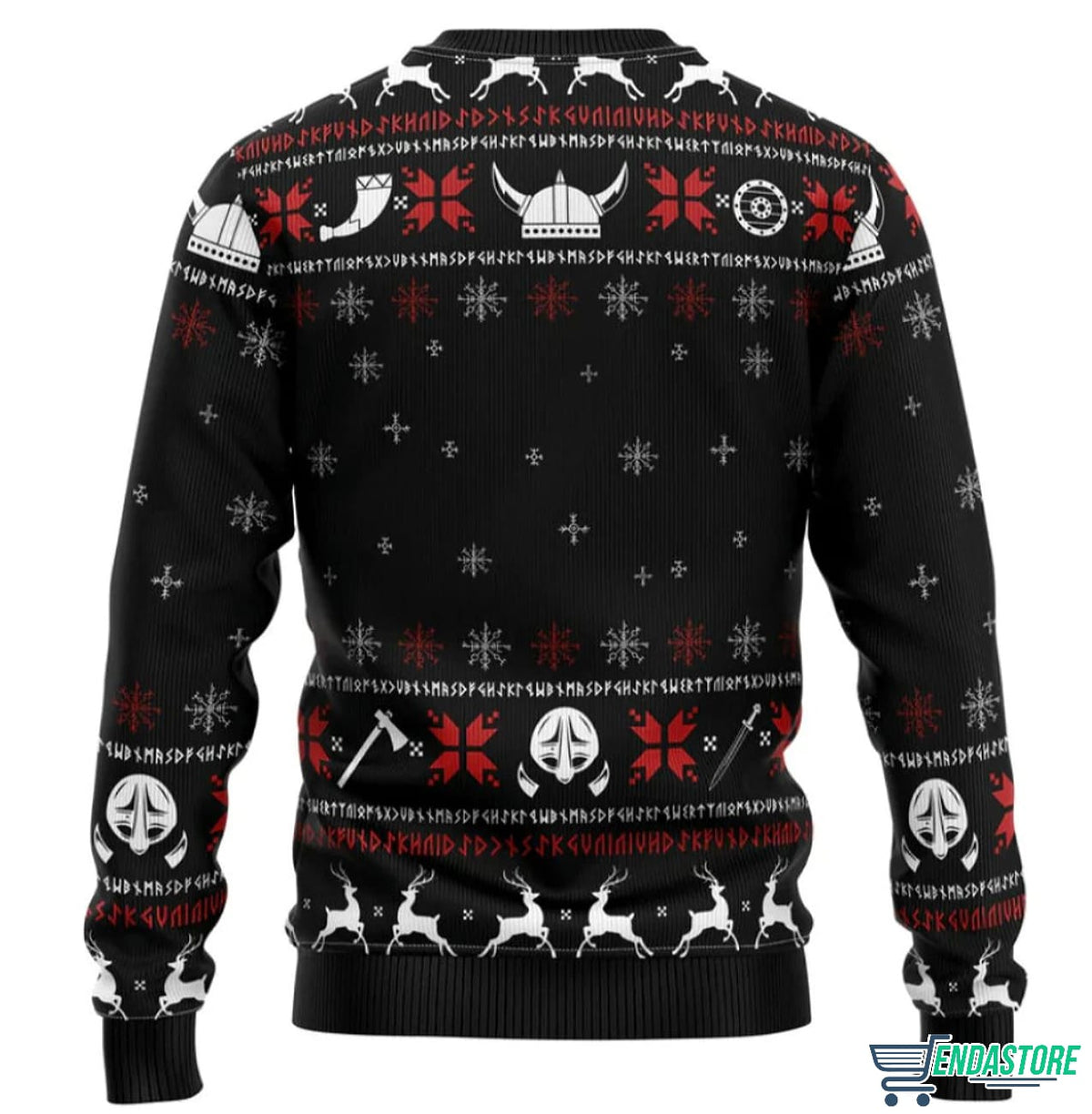 Valhalla Viking 3D Ugly Christmas Sweater - Holiday Gift product image 2
