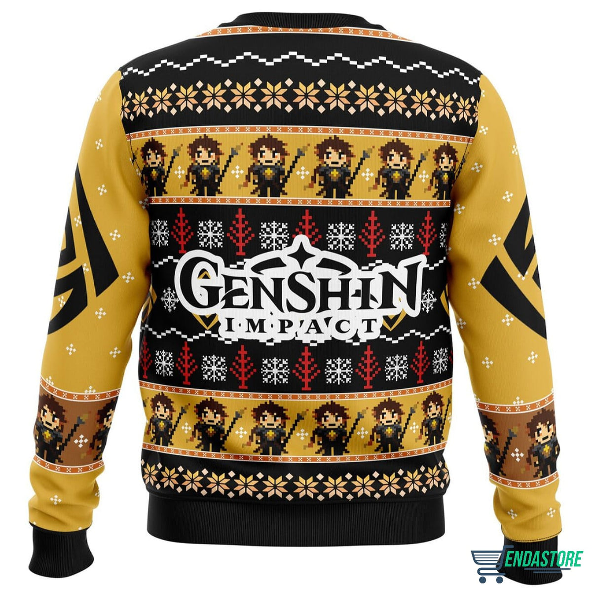 Z Genshin Impact 3D Christmas Sweater - Holiday Gift product image 2