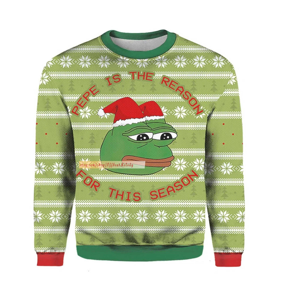 Rick and Morty i turned myself into a 3D Christmas Sweater - Holiday Gift product image 5
