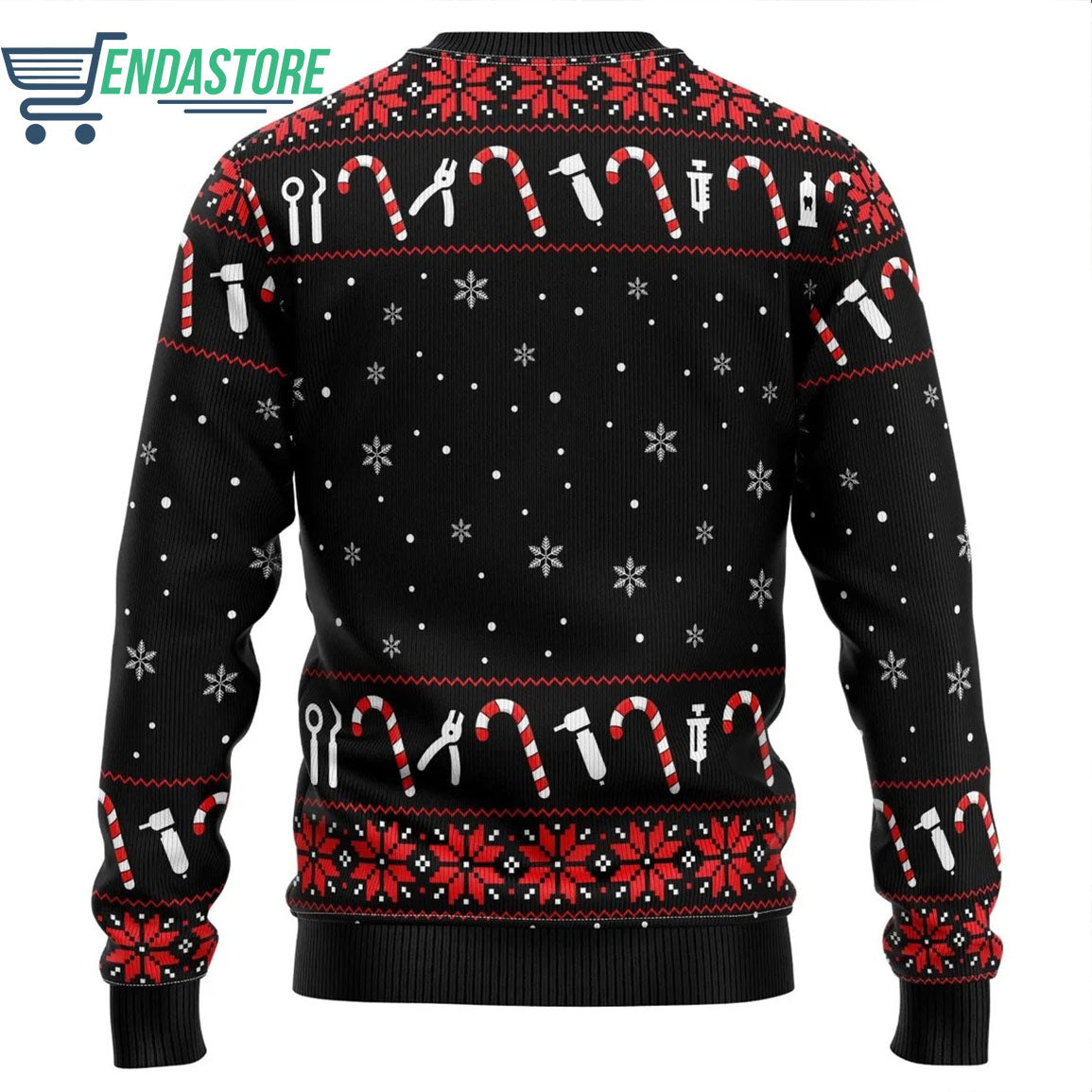Dental squad dentist 3D Ugly Christmas Sweater - Holiday Gift product image 3