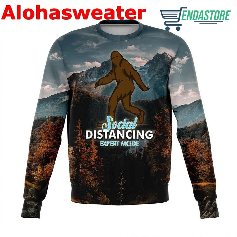 Bigfoot Cute Ugly Christmas Sweater - Holiday Gift product image 5