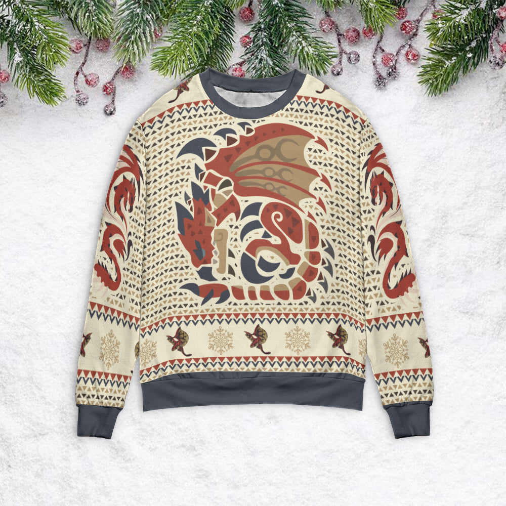 Waka Waka 3D Ugly Christmas Sweater - Holiday Gift product image 5