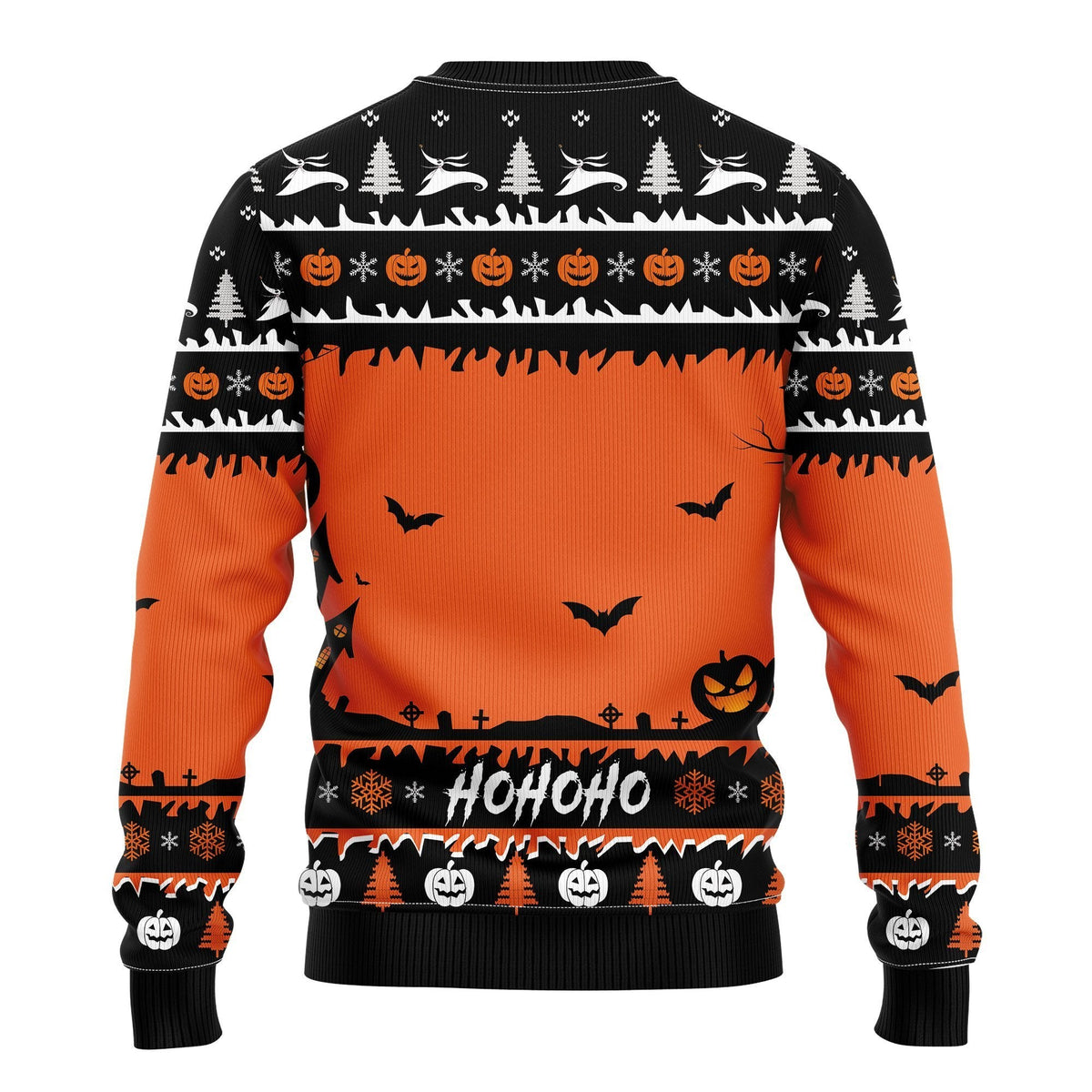 Jack and Zero Nightmare 3D Ugly Christmas Sweater - Holiday Gift product image 4