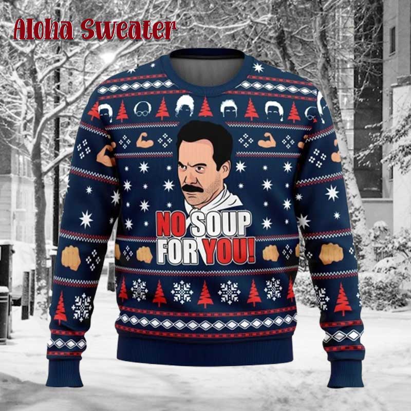 Seinfeld Christmas Happy Festivus Ugly Christmas Sweater - Holiday Gift product image 5