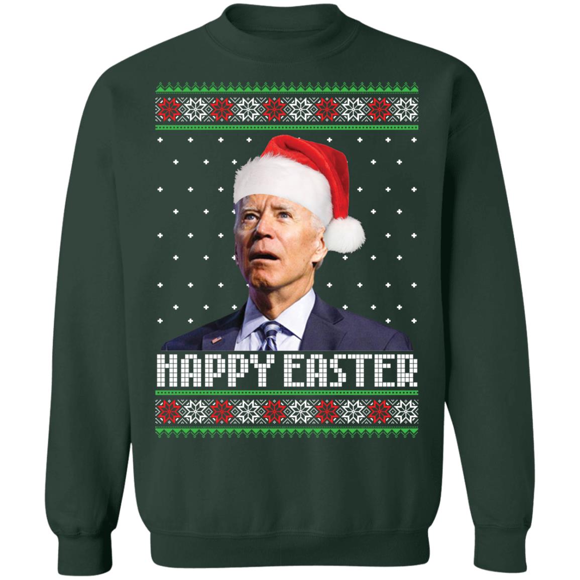 J*e B*den happy easter Christmas Sweater - Holiday Gift product image 4