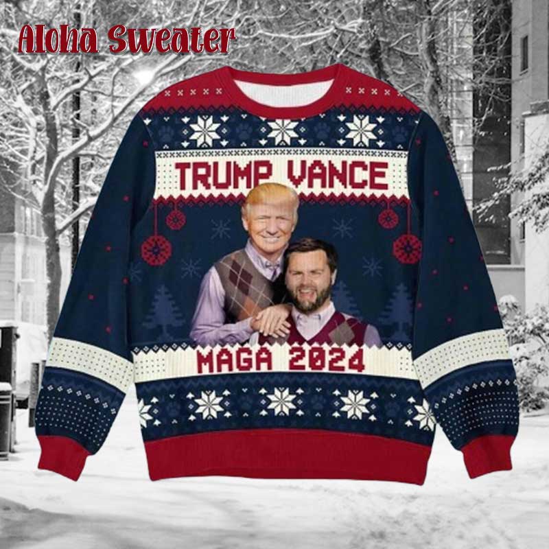 Make America Great Again Trump Ugly Christmas Sweater - Holiday Gift product image 5