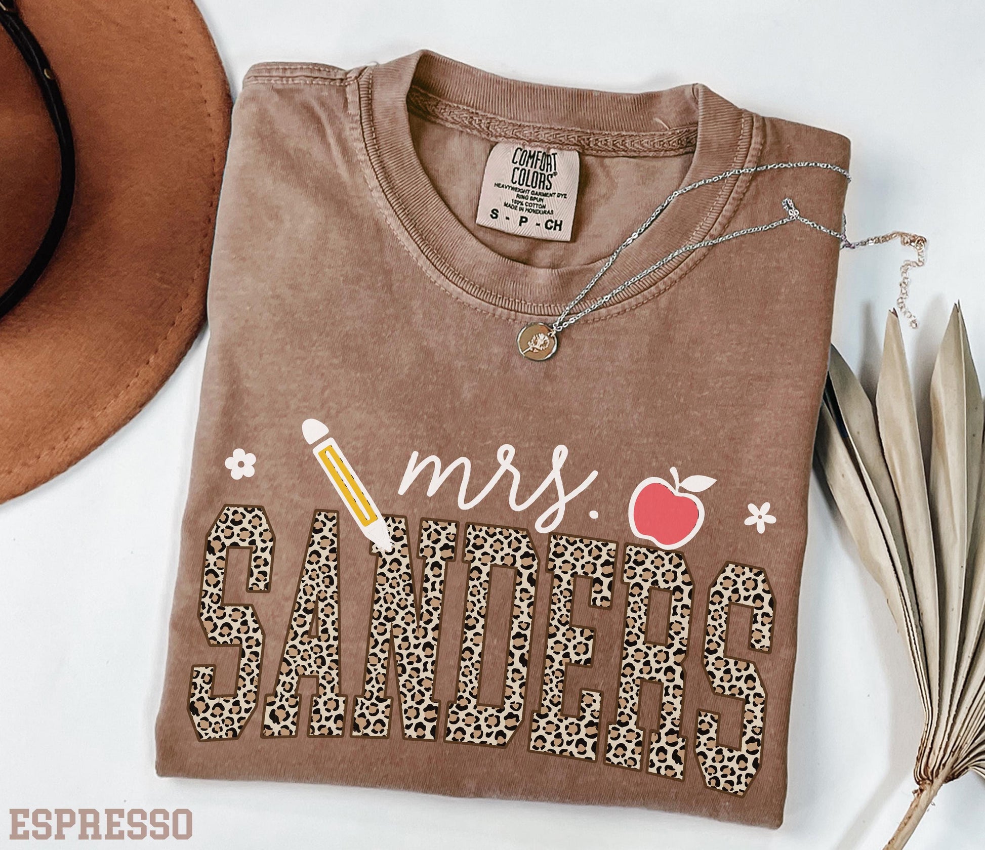 Comfort Colors Custom Teacher Personalized Name - Adult & Kids T-Shirts, Sweatshirts & Hoodies apparel design preview 1