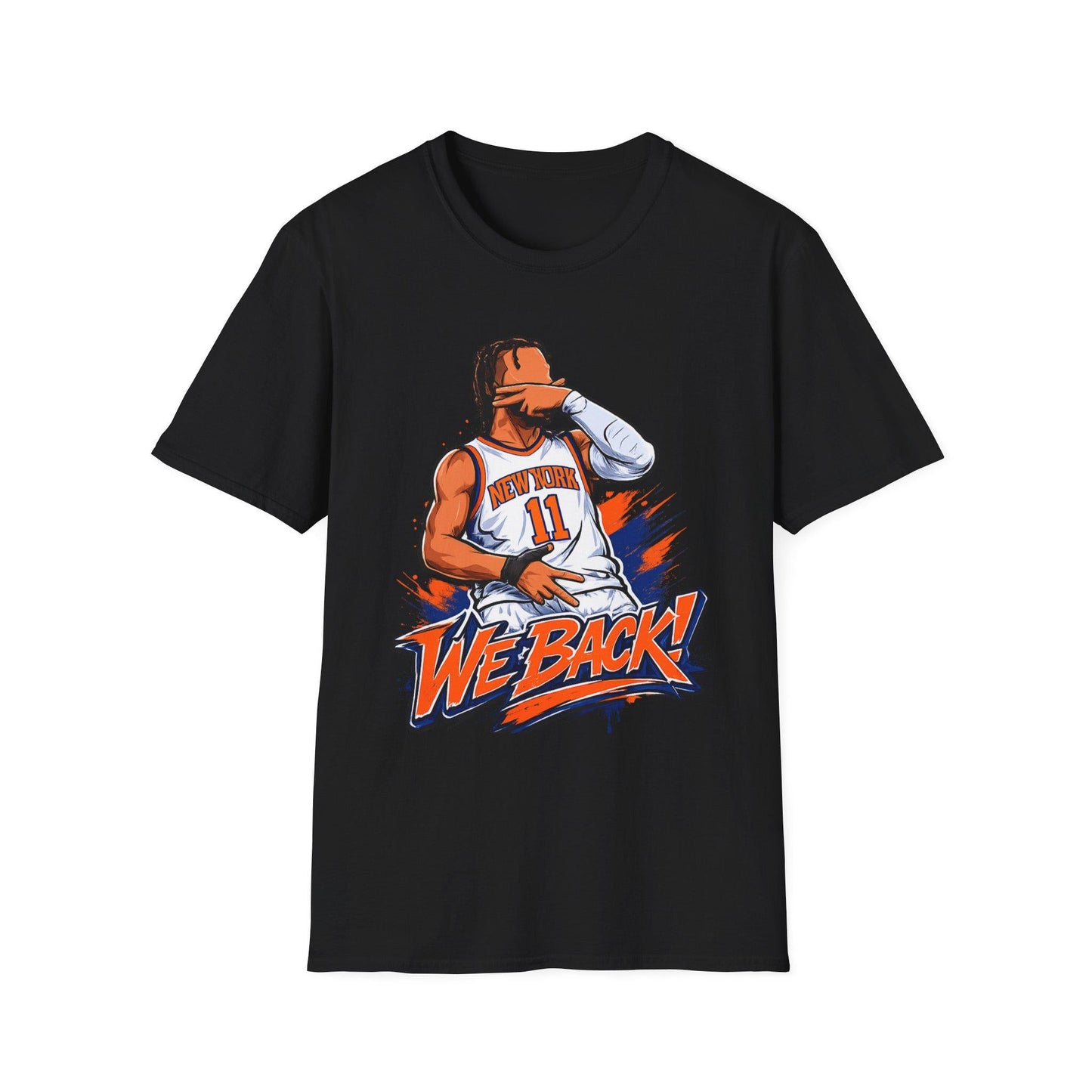 Knicks Brunson Back Team York Squad Goals White - Adult & Kids T-Shirts, Sweatshirts & Hoodies apparel design preview 1