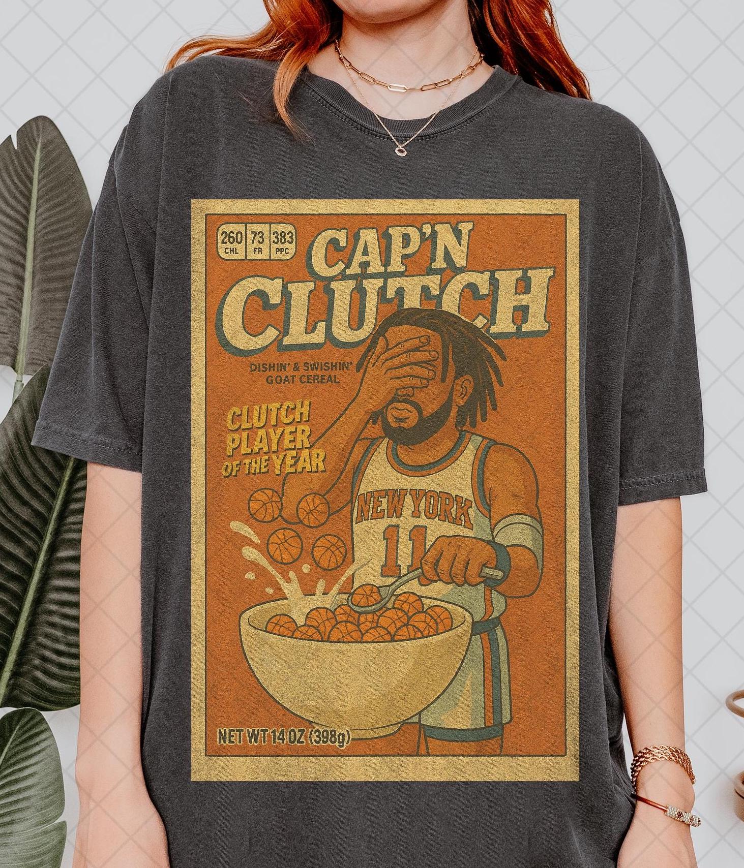 Comfort Colors Limited Captain Clutch Jalen Brunson - Adult & Kids T-Shirts, Sweatshirts & Hoodies apparel design preview 1