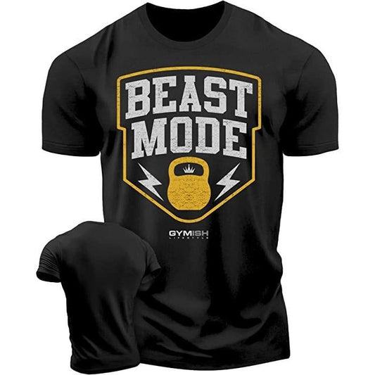 007. Beast Mode Funny Motivational Workout Gym - Adult & Kids T-Shirts, Sweatshirts & Hoodies apparel design preview 1