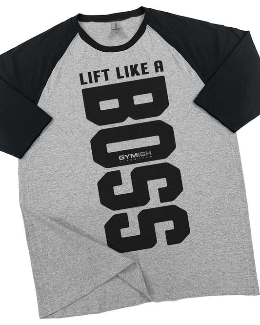 012. Lift Like Boss Funny Motivational Workout Gym - Adult & Kids T-Shirts, Sweatshirts & Hoodies apparel design preview 1